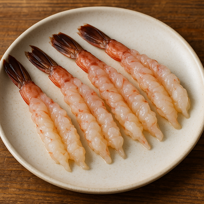 당일조업 여수 손질 달마새우 급냉, 1박스, 200g 대사이즈 (20-25미 내외)