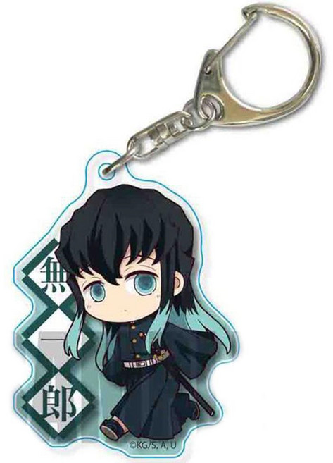 귀멸의 칼날 키링 열쇠고리 키체인 13종 SD캐릭터네임ver., 1개, G-003661. 토키토 무이치로
