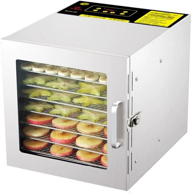 프렛픽 가정용식품건조기 고추말리기기계 과일건조기 음식건조기 스텐식품건조기 식품건조기스텐, 8층 수동형-유럽 220V