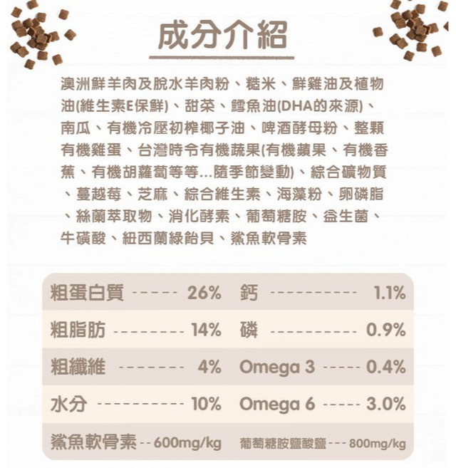Otis Blue Bay 倍力 S30 低敏 系列 狗飼料 主食 羊肉+南瓜 關節保健, 1個, 羊肉+南瓜  關節保健,1.5kg