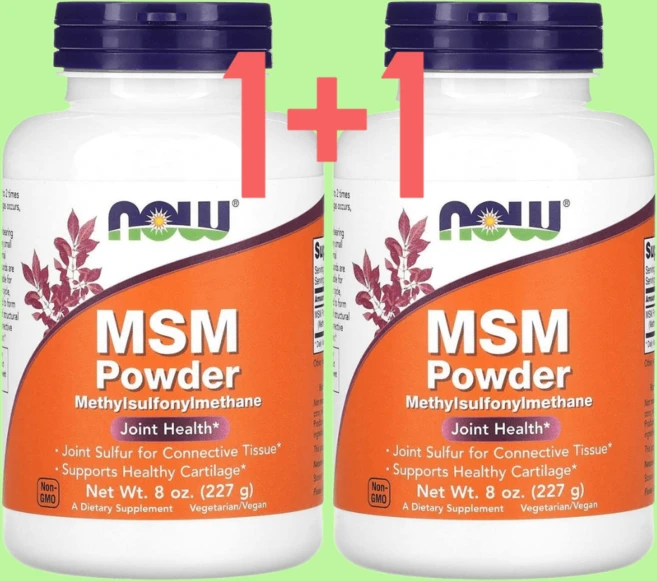 nowmsm MSM 식이유황가루 227g 126회분 2개, 2팩 - 쿠팡