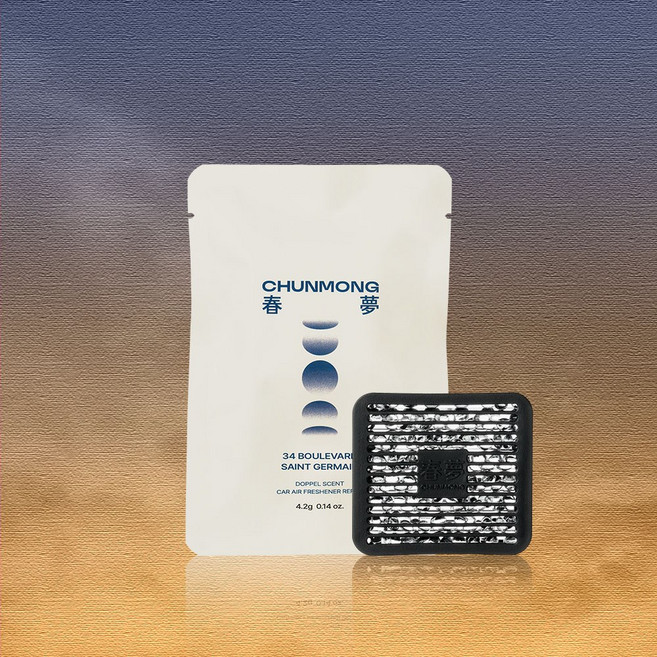 춘몽 도플 차량용 방향제 리필 (딥티크 차량용 방향제 호환), 딥티크호환-34번가 생제르맹, 1개