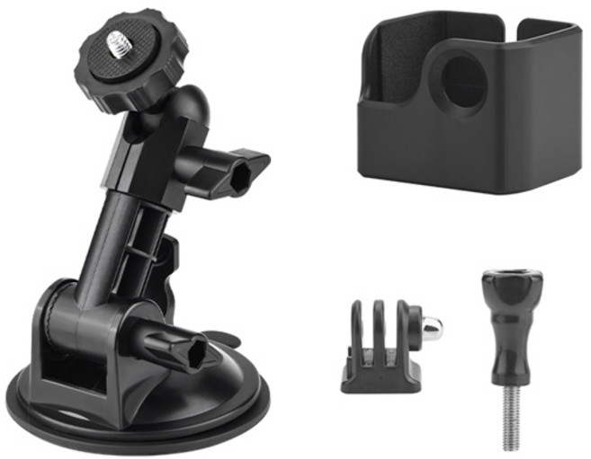 액션 카메라 자동차 마운트 어댑터 흡입 컵 짐벌 카메라 자동차 홀더 OSMO Pocket 3 액션 액세서리, [02] for Pocket 3 Stand, 1개