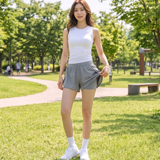 드흐으 여자 레깅스 쇼츠 런닝 헬스 데일리 반바지