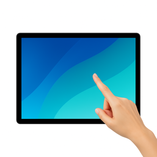 AUO 15형 산업용 터치 LCD 모니터 GM15STN01.0, 38.1cm