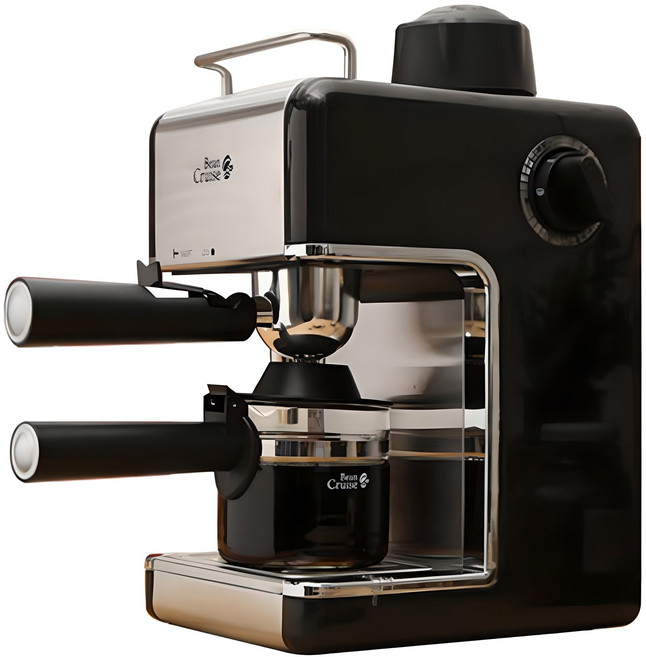 빈크루즈 에스프레소 커피머신, BCC-480ES(블랙), 블랙