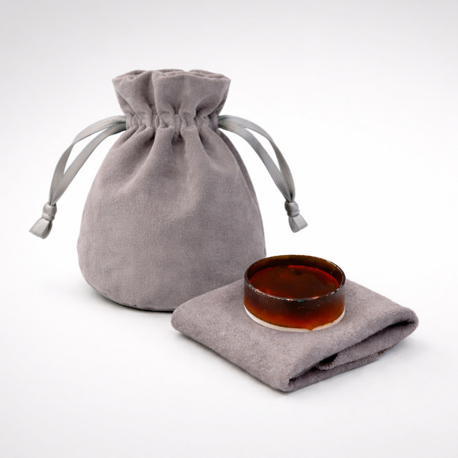 안드레아 맙사 돌체 DOLCE 바이올린 첼로 비올라 겸용 송진, 1개, 파우치 색상(그레이)