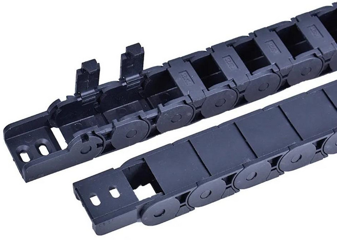 반밀폐형 케이블 드래그 체인 에너지 프린터 공작 기계 전자 장치 블랙, 01 CHINA, 01 Semi-enclosed, 02 15x30mm, 1. Semi-enclosed / A. 15x30mm, 1개