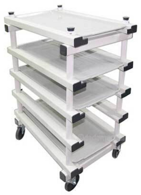 삼보 5단 트레이카트 접이식 서빙카트 이동식트레이, 트레이카트5단 단품개, 1개