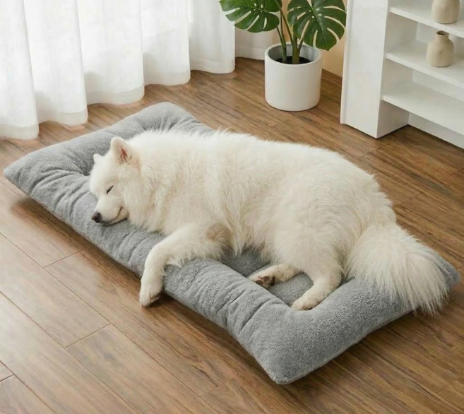 조이앤모어 대형견방석 강아지 애견 쿠션 대형, 1개, 그레이