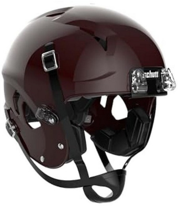 Schutt Sports Vengeance A11 청소년 축구 헬멧 페이스 마스크 미포함 화이트 XL 378047, 밤색, 밤색