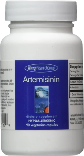Allergy Research 아르테미시닌 200mg 쑥캡슐 90베지캡슐 알러지리서치, 1개, 90정 - 쿠팡
