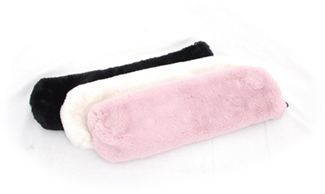 슈페라 플루트 클라리넷 케이스 커버 페이크퍼, 라이트핑크, 1개