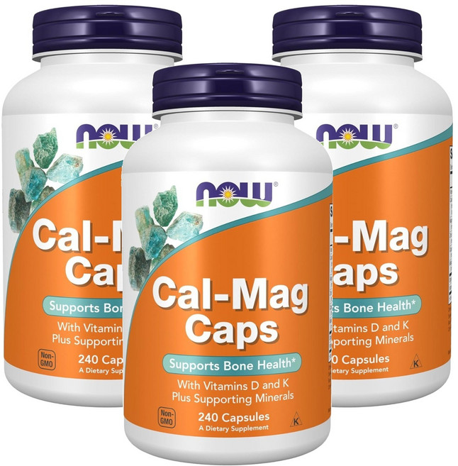 나우푸드 칼-마그 캡슐, 240개, 3개
