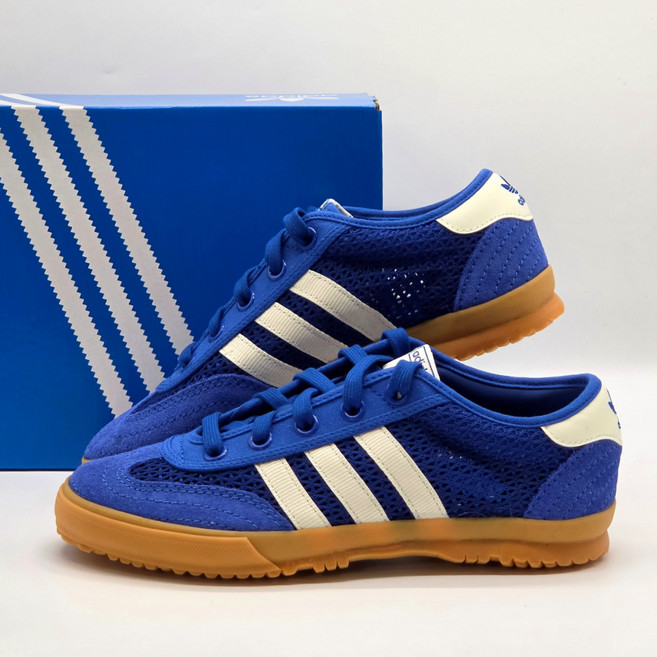 [매장정품] 아디다스 티쉬테니스 로얄블루 시원한 데일리 남녀공용 패션 스니커즈 패션양말증정