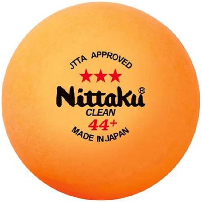 니타쿠(Nittaku) 탁구 공 라지 3스타 3개입 일본 탁구 협회 인증 항바이러스·항균 사양 NB-1640