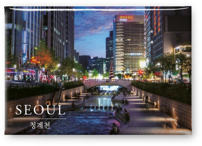 SOV 한국 냉장고자석 기념품 여행마그넷 인테리어자석, 선택53.청계천