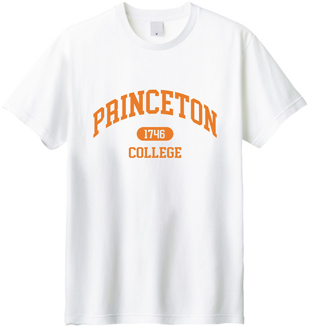 애즈낫 1746 칼리지 남성용 오버핏 반팔 티셔츠