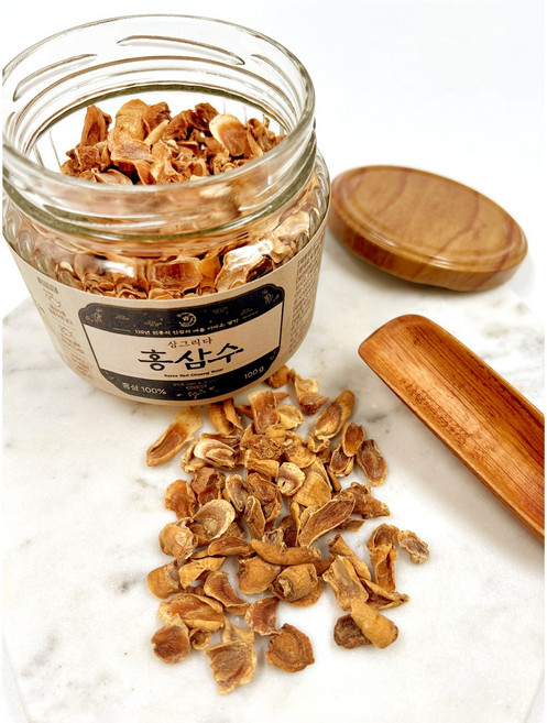 삼그리다 홍삼수 홍삼차 로스팅홍삼 홍삼수, 1개, 100g