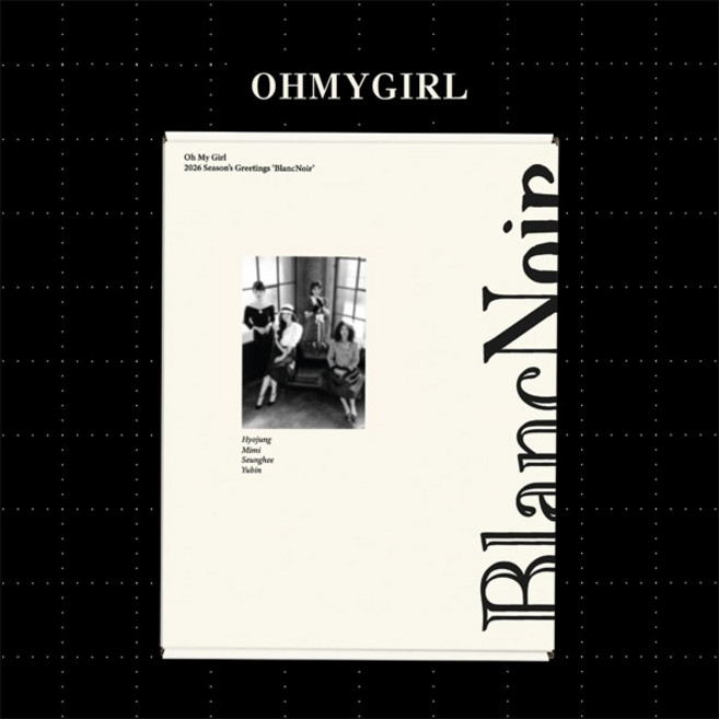 오마이걸 OH MY GIRL 2026 시즌 그리팅 Blanc Noir