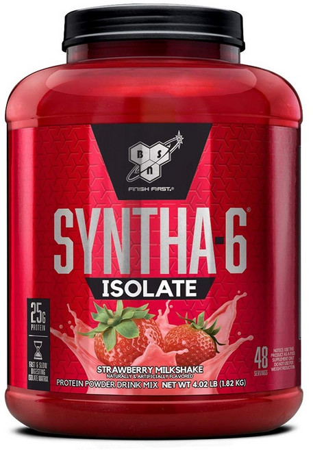 비에스엔 신타-6 아이솔레이트 프로틴 파우더 드링크 믹스 단백질 보충제, 1.82kg, 1개