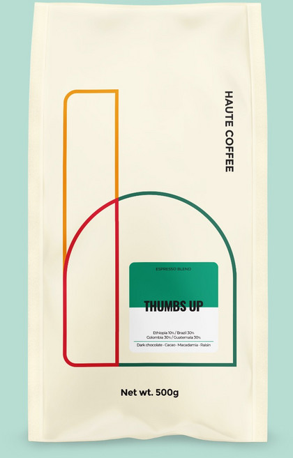 하우트커피 썸즈업 블렌드 고소한 커피 원두, 1개, 500g, 더치