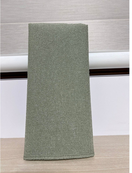 AMESN 去角質沐浴巾 加長型, 灰, 1個