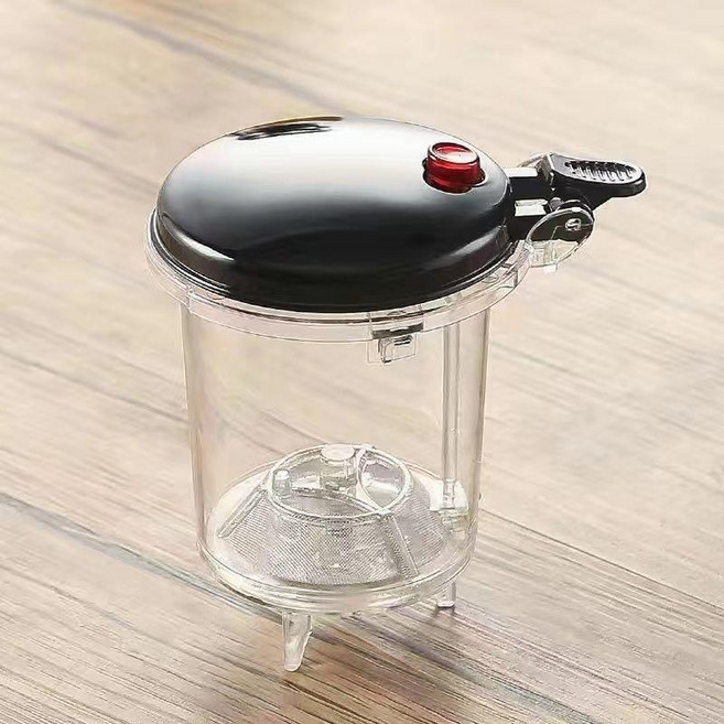 飄逸杯泡茶壺內膽茶倉配件 食品級PC過濾網, 1個, 適配900ml茶倉內膽1個裝