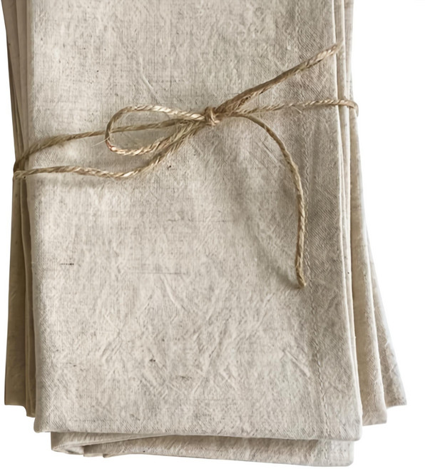 목화베리 키친크로스 테이블매트, 린넨오트밀, 1개