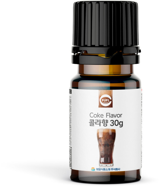 푸플 식품향료 과일 합성 머랭쿠키 제과제빵 슬라임 식용 자일리톨 식품첨가물, 30ml, 1개, 022-콜라향