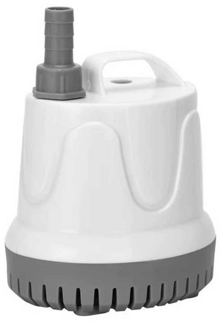 수중모터 휴대용 수동 수위조절 워터펌프 겸용 어항펌프 자동 오수펌프 배수용, 건조 방지 10W(무료 8.5mm/