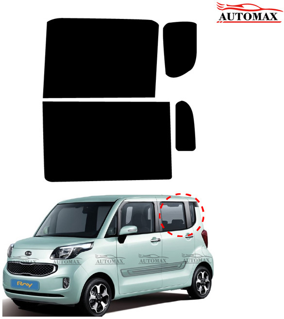 레이 1세대 더뉴레이 레이EV 2열 운전석 조수석 세트 국산 열차단 썬팅필름, 레이 1세대(11~현재)2열썬팅지, IR20_30%