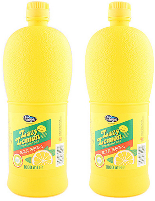 레이지레몬 주스, 1L, 2개