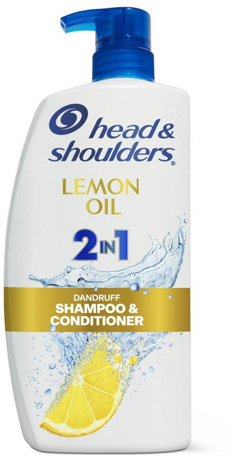 헤드앤숄더 댄드러프 레몬 에센셜 오일 투인원 샴푸 린스 Head and Shoulders 2 in 1 Dandruff Shampoo & Conditioner Lemon Essent, 1개, 835ml