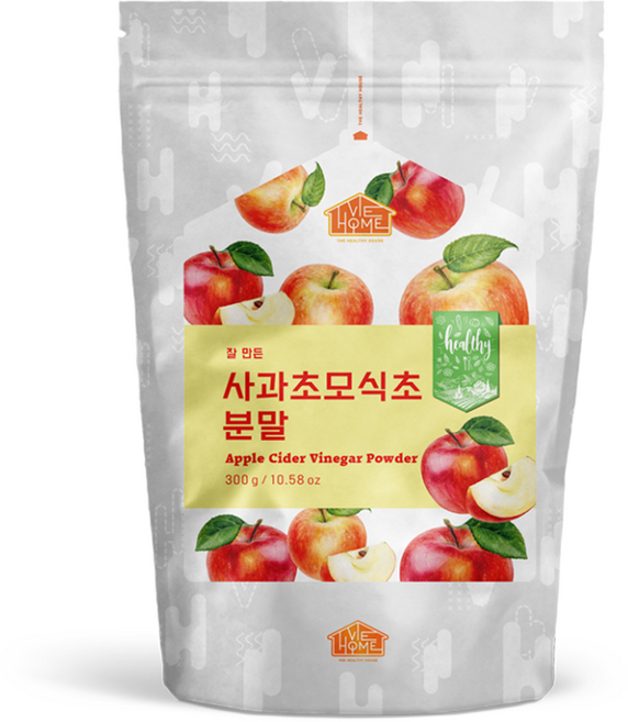 건강한우리집비옴 잘 만든 애사비 사과초모식초분말 애플사이다비니거 가루, 1개, 300g