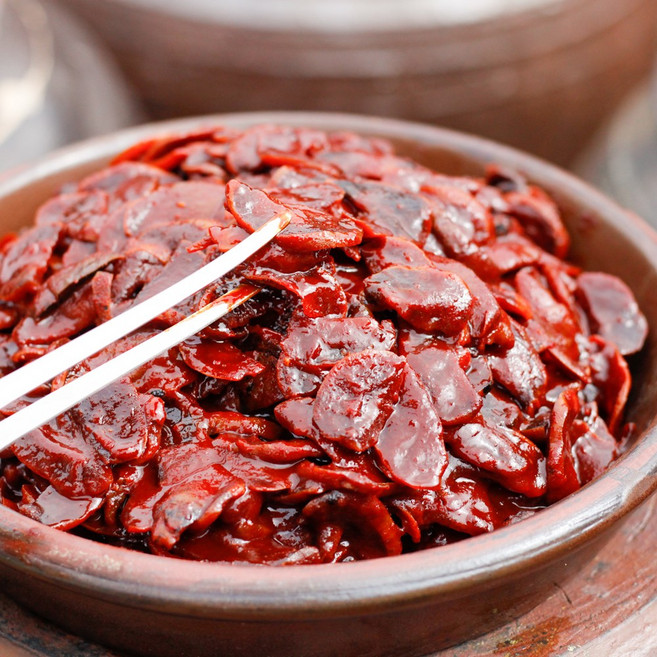 감장아찌 고추장 양념 반찬 먹감 순창 성도집, 1kg, 1개