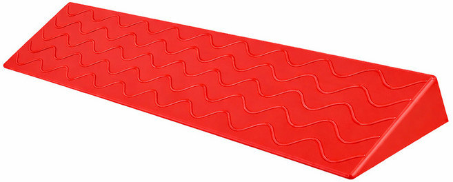 아띠꼴로 문턱제로 문턱 경사로 휠체어 경사판 받침대 진입판, 빨강, 1개