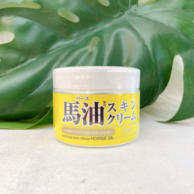 LOSHI 馬油 保濕潤膚乳液 身體乳 485ml, 1個, 馬油護膚霜 220g-2028/03