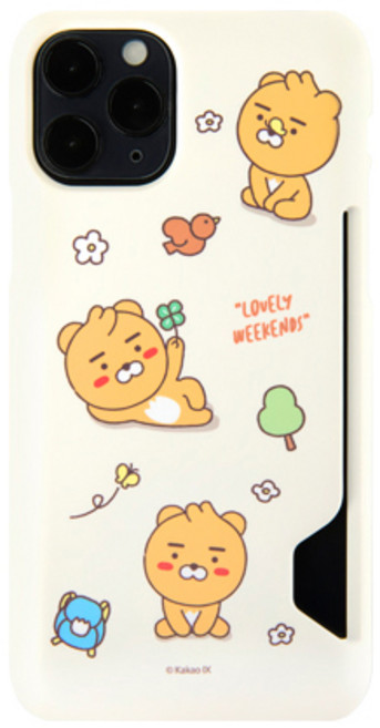 헬리움 카카오 리틀프렌즈 카드하드 케이스 아이폰15시리즈