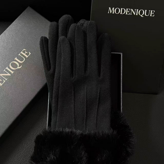 모드니크 스마트폰 터치 울 니트 장갑 + 선물포장세트