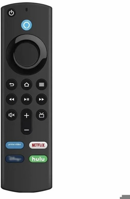 Fire Stick TV 3세대 스마트 TV 스틱 4K MAX Lite Fire Cube Remote용 교체 음성 원격 제어는 Alexa와 작동, 1개