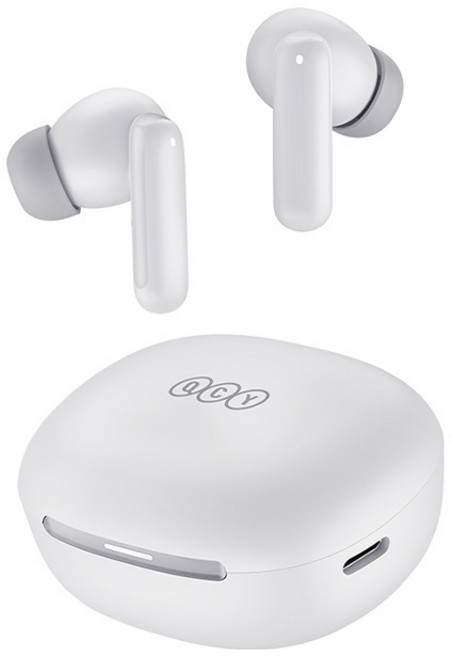 QCY MeloBuds N30 主動降噪真無線藍牙耳機, 輕霧白