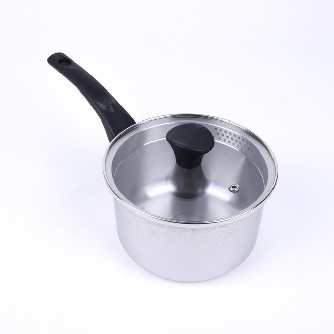 국내산 리빙글로리 짜빠구리 냄비/면거름 구멍/인덕션 가스레인지 겸용, 1개