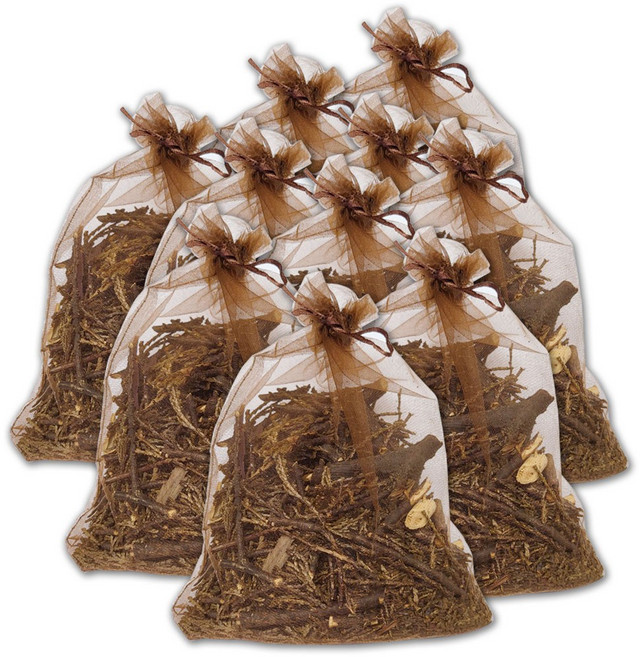 던센트 편백잎 탈취제 방향주머니 향낭, 10개