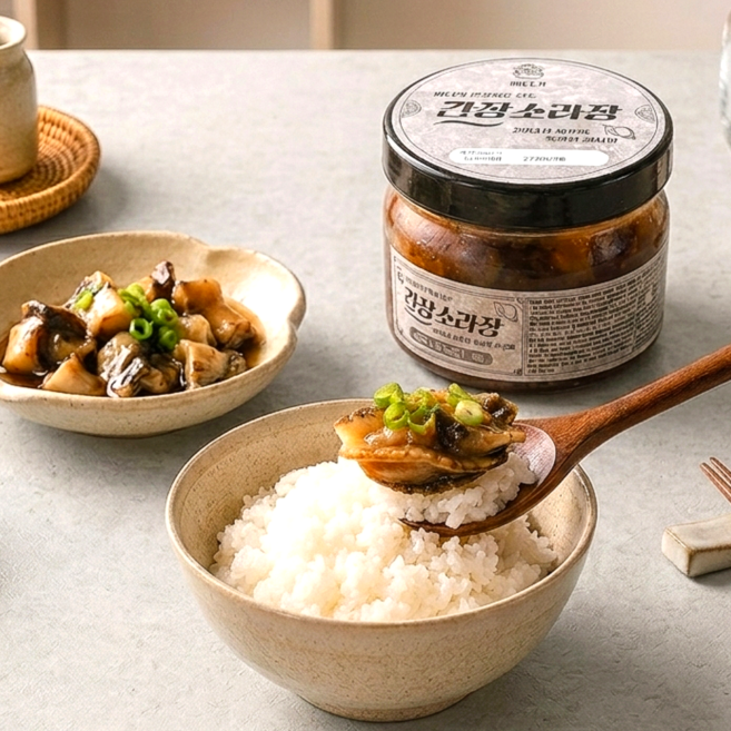 해담가 간장 소라장 순살 깐소라장, 1개, 350g