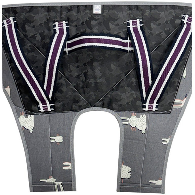 이화 국내생산 고급형 환자워킹벨트 D형 샅바형 환자이동벨트 허리견인벨트 활동보조, 1개