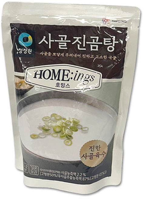 호밍스 사골진곰탕, 500g, 1개