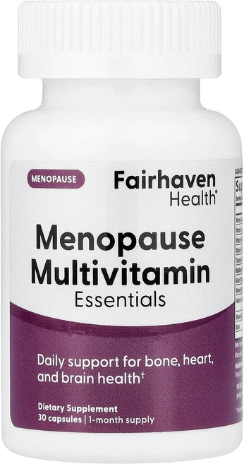 페어헤이븐 헬스 Fairhaven Health 폐경기 종합비타민 에센셜 캡슐 30정123712원산지:기타, 페어헤이븐 헬스 Fairhaven Health, 폐경기, 1개 - 쿠팡
