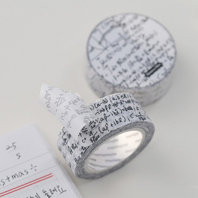 모모마테 낙서 마스킹테이프, 단품, 단품