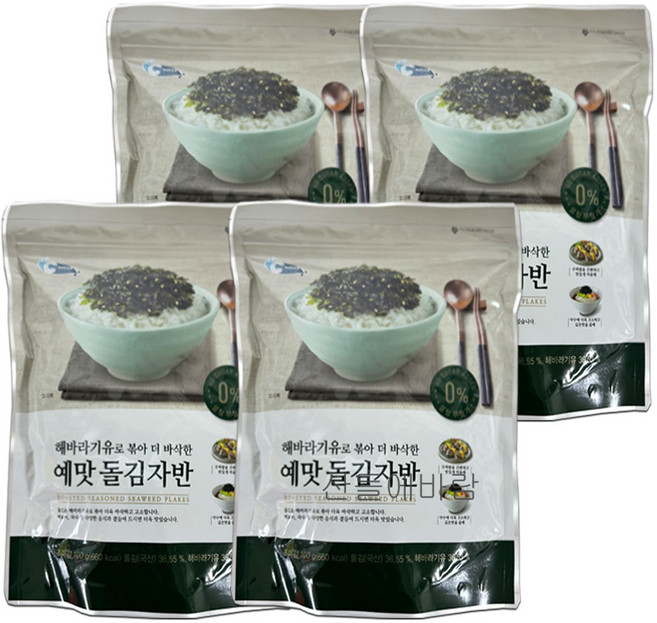 예맛 돌김자반 후리카케, 4개